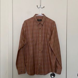 Eddie Bauer Dress Shirt Pre Owned Large